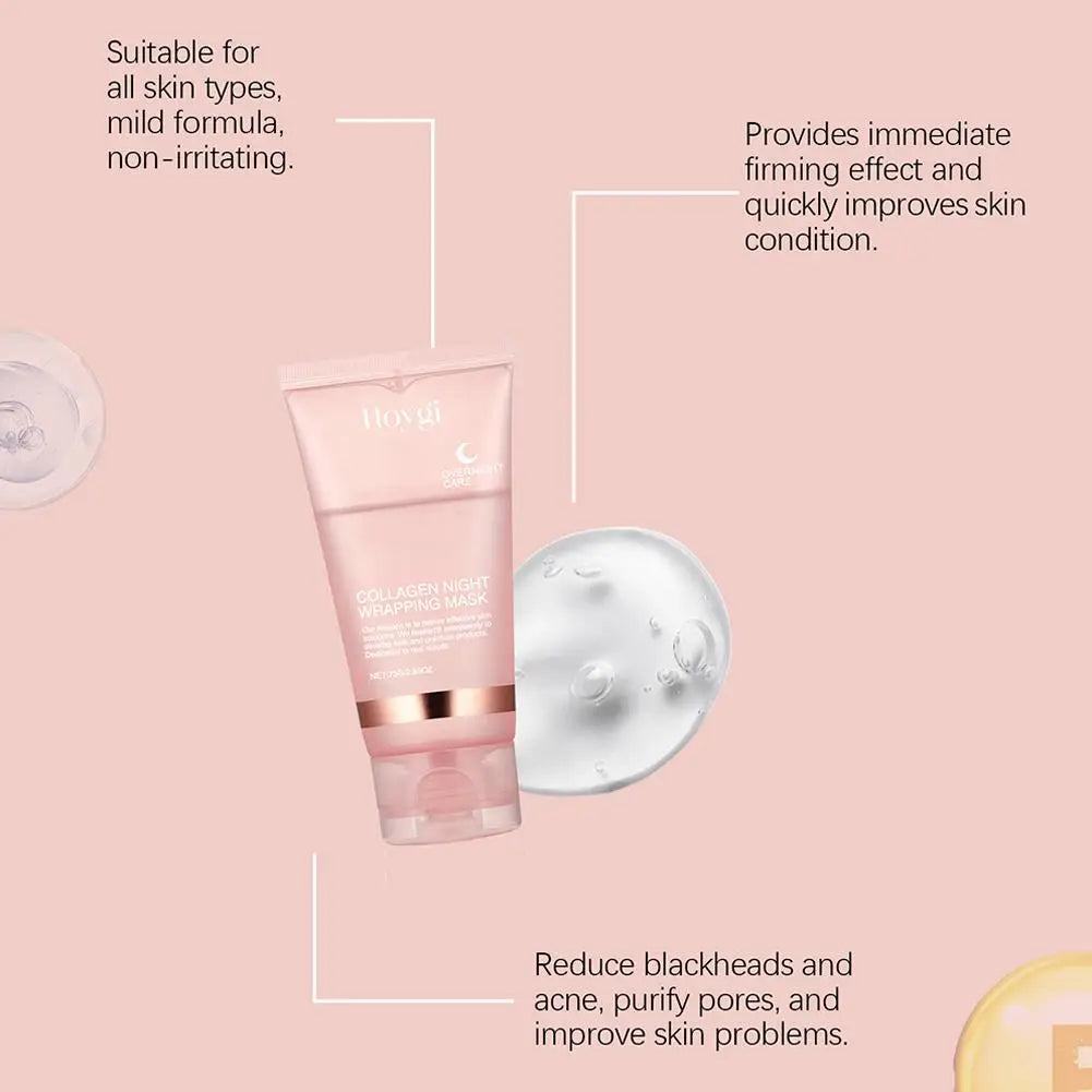 Korean Collagen Mask: Tear-Off Hydration & Moisture